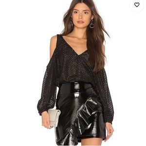 L’academie top, black from revolve